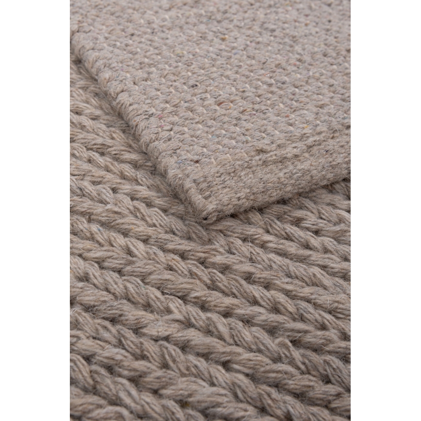 Naturlig matta FIR WOOL 200x300 cm 2600 g/m2 beige