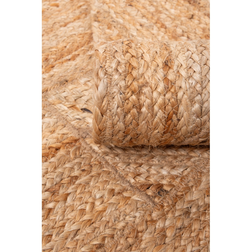 Naturlig matta JUTA 70x140 cm beige