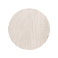 Naturlig rund matta FIR WOOL 160 cm 2600 g/m2 krämvit