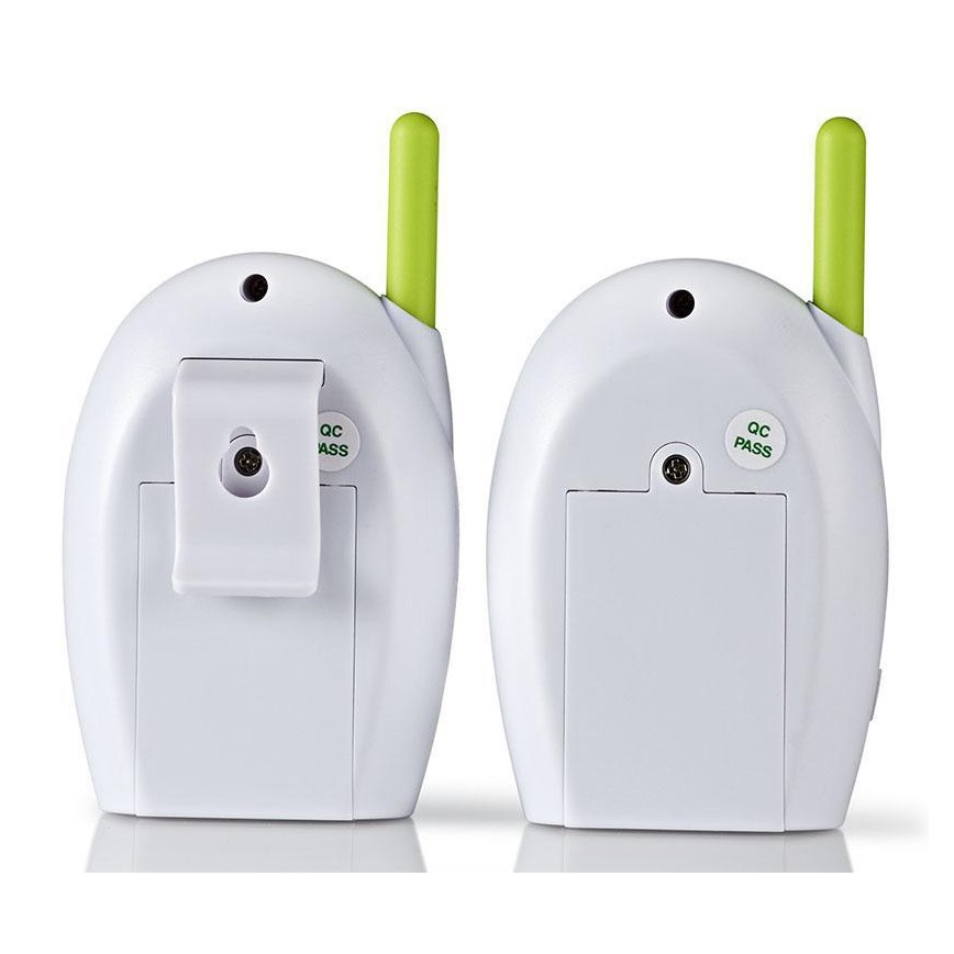 Nedis BAMO110AUWT - Trådlös baby monitor 5W/230V