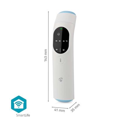 Smart multifunktionell infraröd termometer Tuya 2xAAA