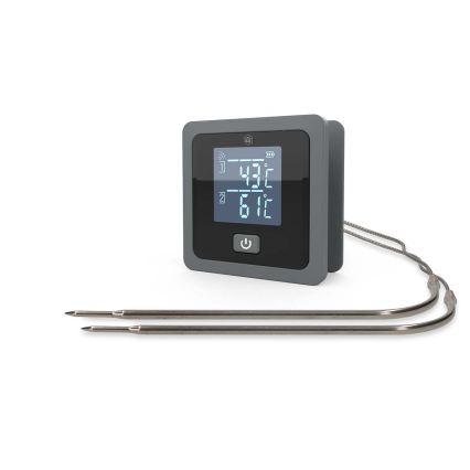 Intelligent digital kötttermometer med LCD-display SmartLife 0-300 °C 2xAAA