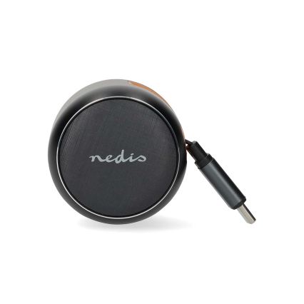 Billaddare för bilen med indragbar kabel och Power Delivery 30 W för snabbladdning – 2xUSB-C + 1xUSB-A