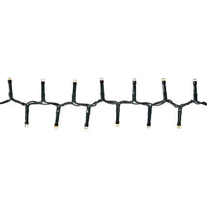 LED Utomhus julbelysning 560xLED/7 funktioner 14m IP44 varmvit