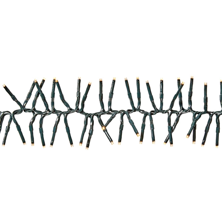 LED utomhusslinga 768 LED / 7 funktioner, 8,6 m, IP44, varmvit