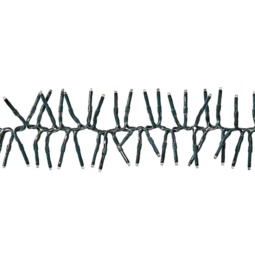 LED utomhusslinga 768 LED / 7 funktioner, 8,6 m, IP44, varmvit