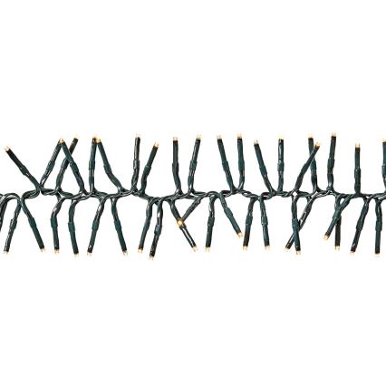 LED Utomhus julbelysning 768xLED/7 funktioner 8,6m IP44 varmvit