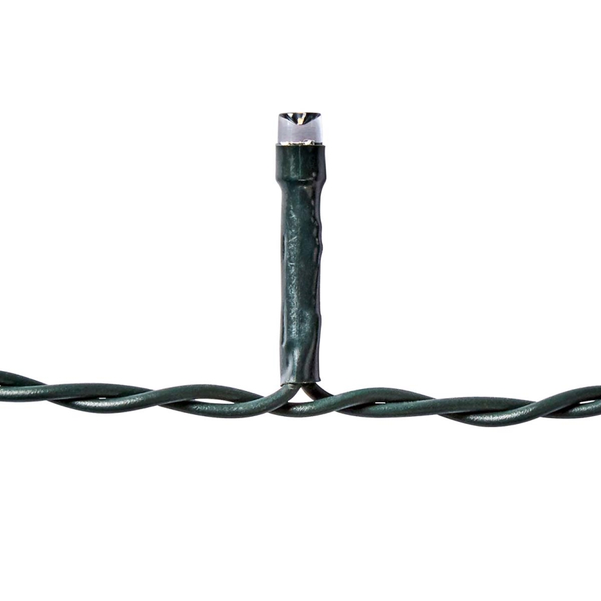 LED Utomhus julgardin 180xLED/7 funktioner 10,9m IP44 varmvit