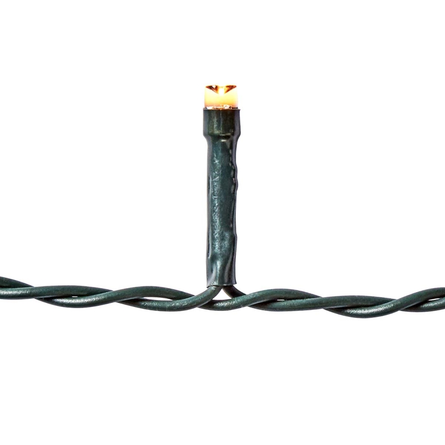 LED Utomhus julgardin 360xLED/7 funktioner 14m IP44 varmvit