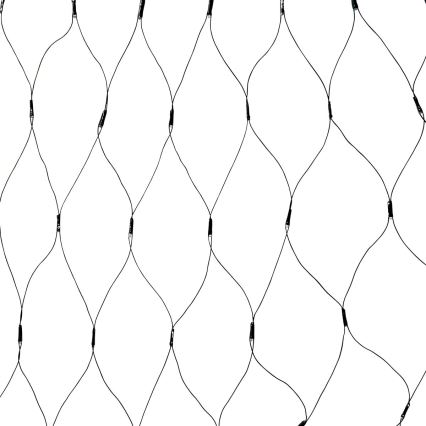 LED utomhusgardin 160xLED/7 funktioner 5m IP44 varmvit