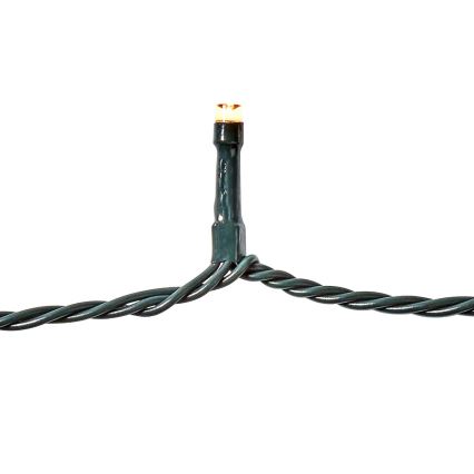 LED utomhusslinga 180xLED/7 funktioner 16,5m IP44 varmvit