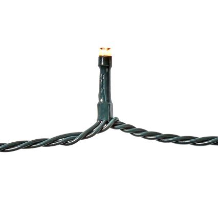 LED Utomhus julslinga 720xLED/7 funktioner 57m IP44 varmvit