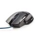 LED Gaming mouse 800/1600/2400/4000 DPI 8 buttons svart