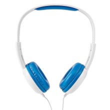 Nedis HPWD4200BU - VinREDA hörlurar blå / vit