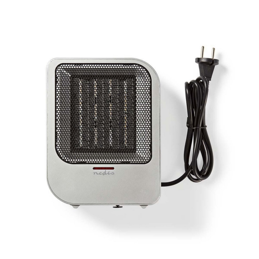 Nedis HTFA12CGY - fläkt med en keramisk värmare 750/1500W/230V