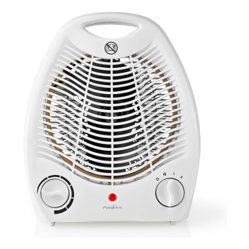 Nedis HTFA13CWT − Bordsfläkt med en värmare 2000W/230V