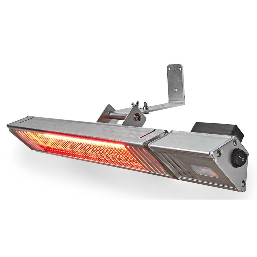 Utomhus värmeelement 100W/2000W/230V IP65 + fjärrkontroll