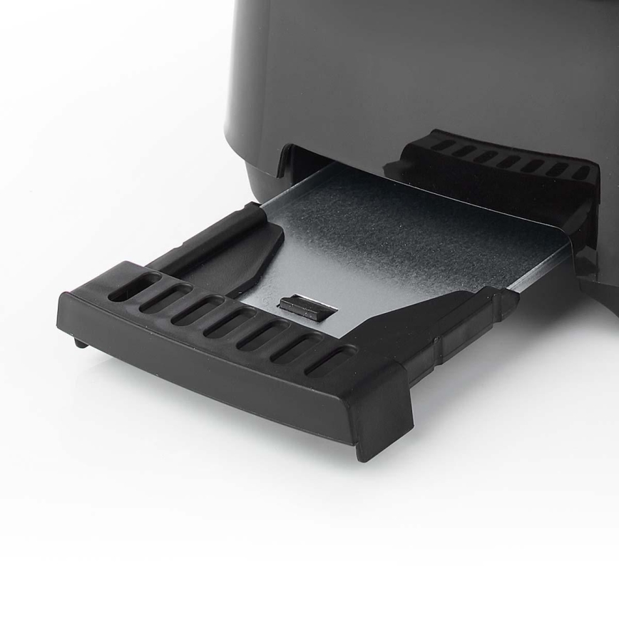 Brödrost med plats för 2 brödskivor 700W/230V svart