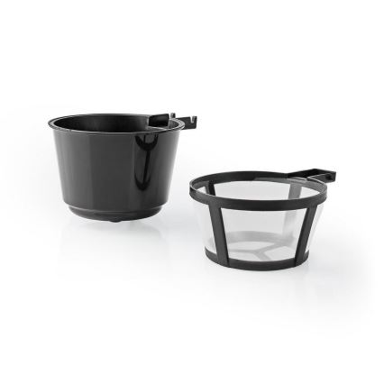 Kaffebryggare för en kopp 0,4 l med timer och resemugg