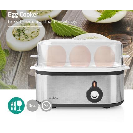 Äggkokare 210W/230V rostfritt stål