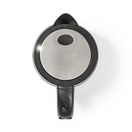 Nedis KAWK320EGS - Vattenkokare 1,7 L 2200W/230V