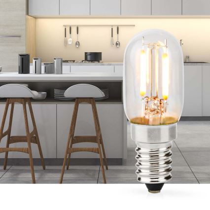 LED-lampa för köksfläkt T25 E14/2W/230V 2700K
