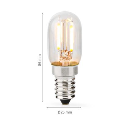 LED-lampa för köksfläkt T25 E14/2W/230V 2700K