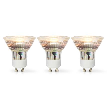 Set med 3 LED-lampor GU10/4,5W/230V 2700K
