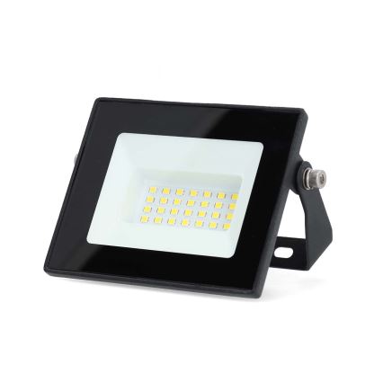 LED-strålkastare med stickkontakt LED/20W/230V 4000K IP65
