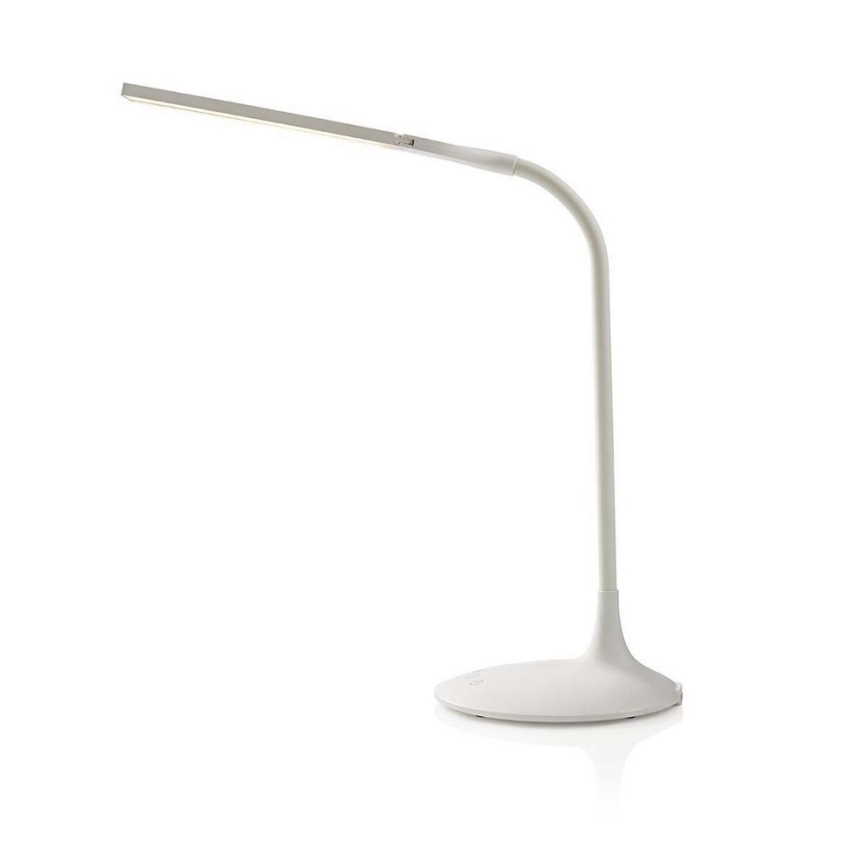 LED Dimbart skrivbordslampa LED/6W/5V 2200 mAh vit