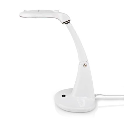 LED Skrivbordslampa med förstoringsglas LED/6,5W/230V 6500K