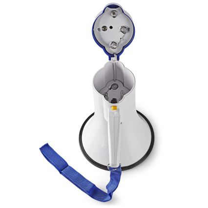 Megafon med inspelningsfunktion 10W/4xD