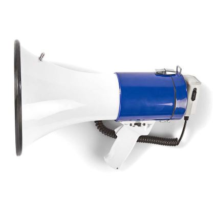 Megafon med extern mikrofon 25W/8xD