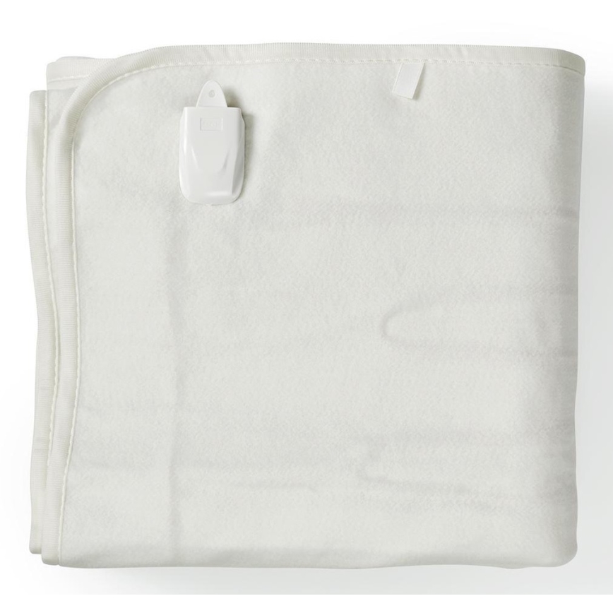 Nedis PEBL110CWT2 - Elektrisk uppvärmd filt för två personer 120W/230V 160x140cm