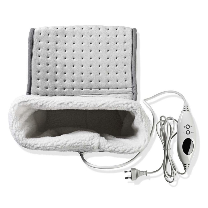 Nedis PEFW110CGY - Electrisk fotvärmare100W/230V