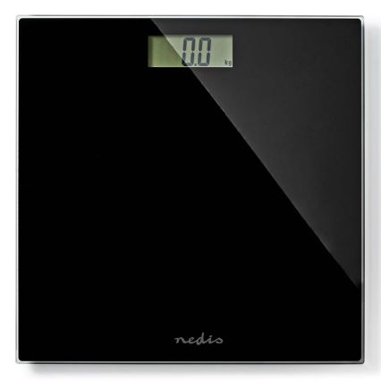 Nedis PESC500BK - Digital personvåg 1xCR2032 svart