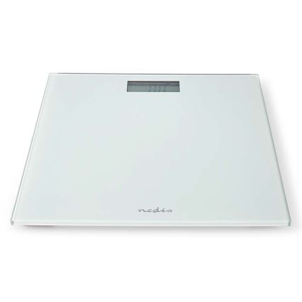 Nedis PESC500WT - Digital personvåg 1xCR2032 vit