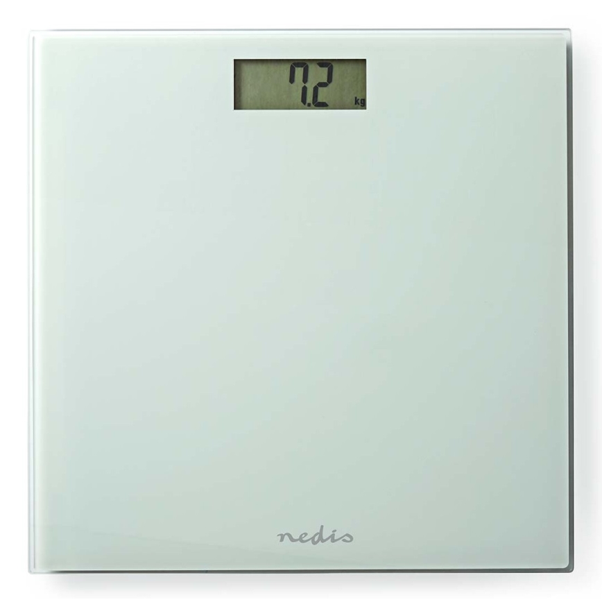 Nedis PESC500WT - Digital personvåg 1xCR2032 vit