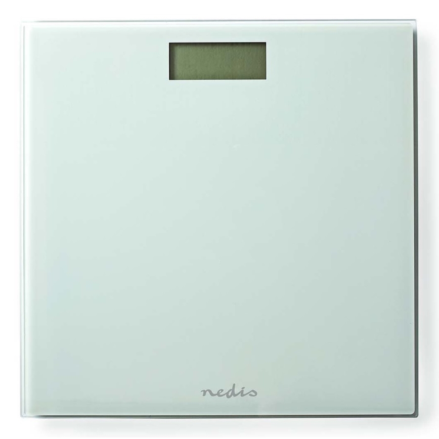 Nedis PESC500WT - Digital personvåg 1xCR2032 vit