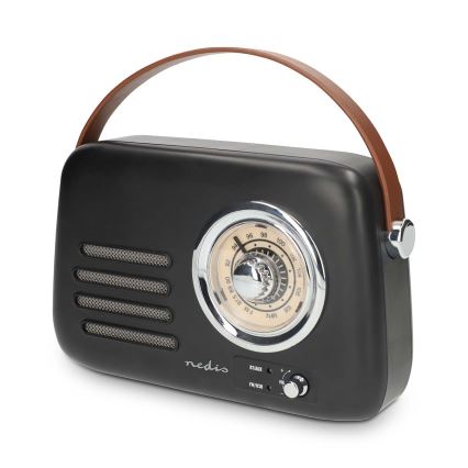 FM retroradio 3W/5V 1500 mAh
