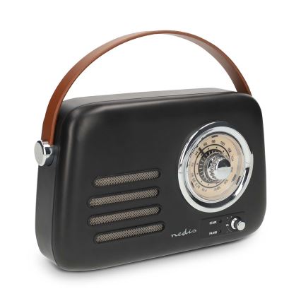 FM retroradio 3W/5V 1500 mAh