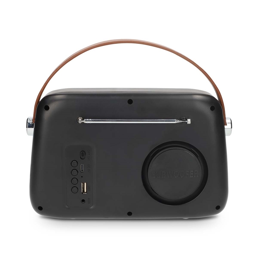 FM retroradio 3W/5V 1500 mAh