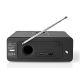 Nedis RDIN5005BK- Multifunktion internetradio 42W/230V Wi-Fi Bluetooth USB+ Fjärrstyrd