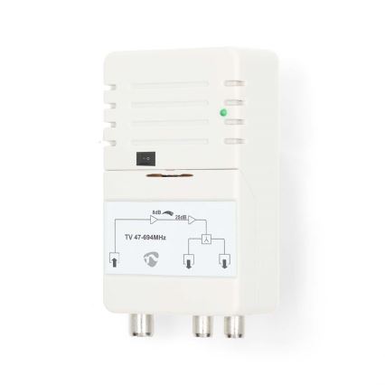 2-bandig antennförstärkare 230 V