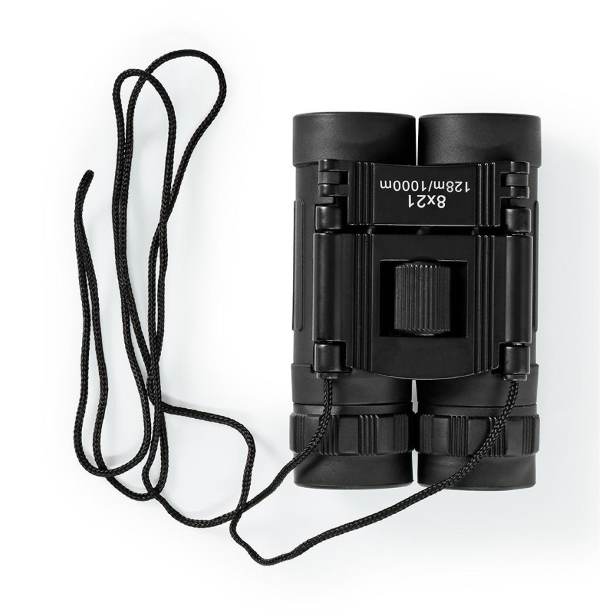 Nedis SCBI1000BK - Binokulärt teleskop 8x21