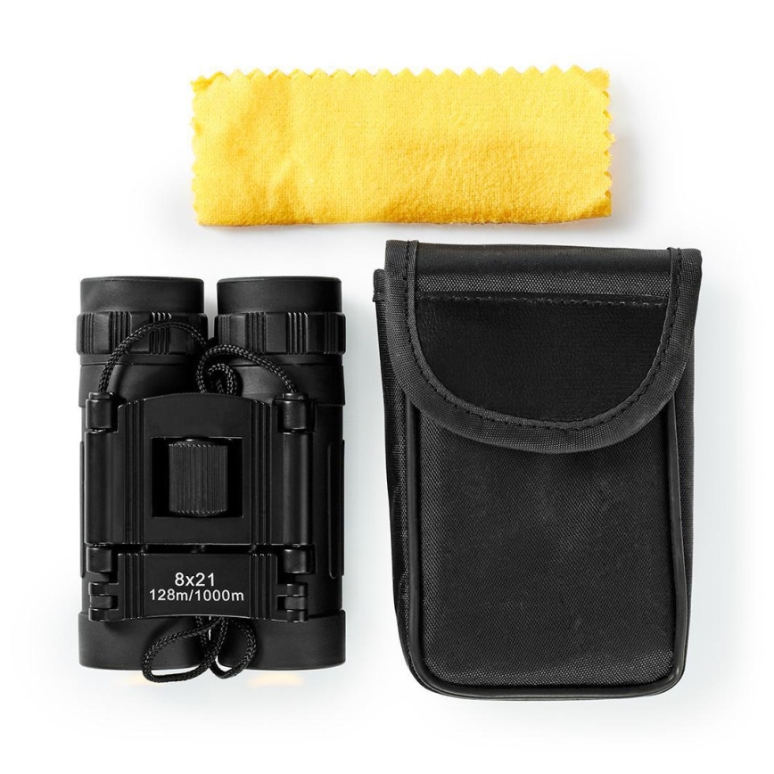 Nedis SCBI1000BK - Binokulärt teleskop 8x21