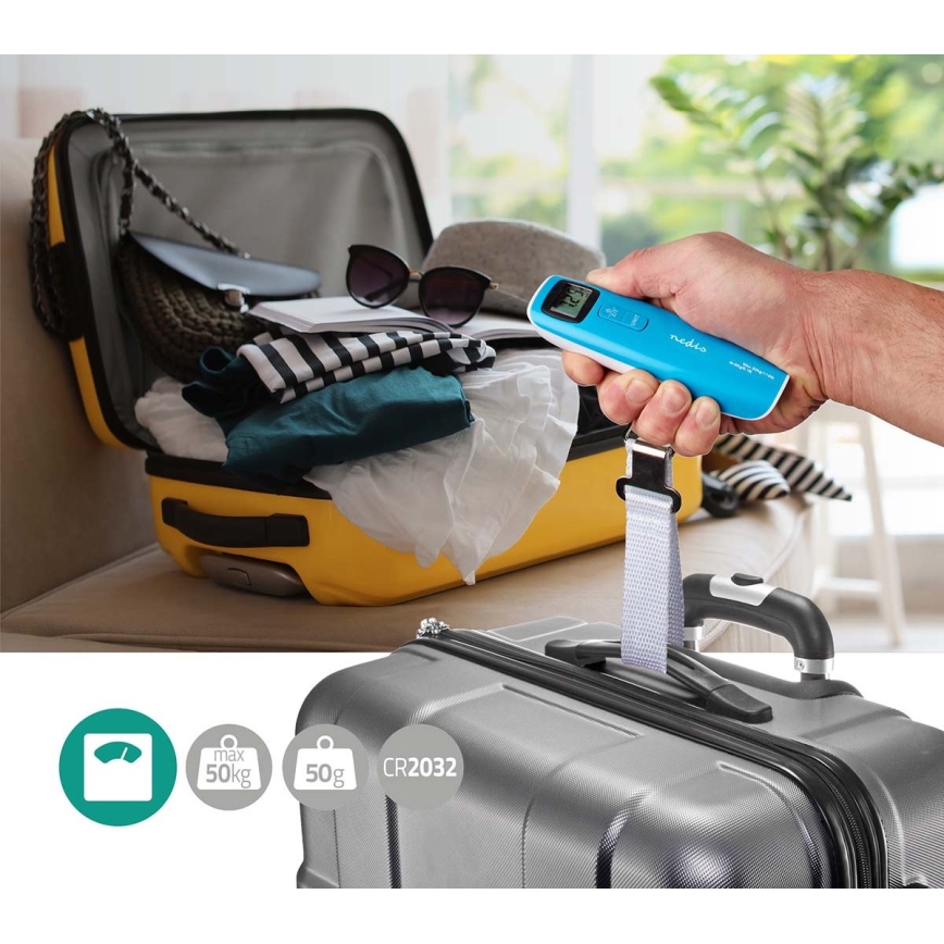 Digital bagagevåg 1xCR2032