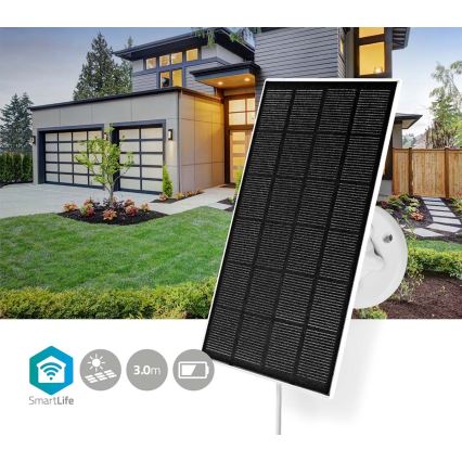 Solpanel för smart kamera 3W/4,5V