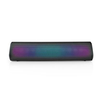 LED RGB uppladdningsbar högtalare 18W/1200 mAh