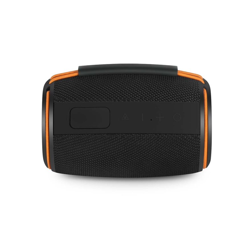 LED-uppladdningsbar högtalare 40 W / 1200 mAh, IPX4, svart